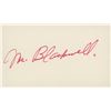 Image 1 : Mr. Blackwell signature cut