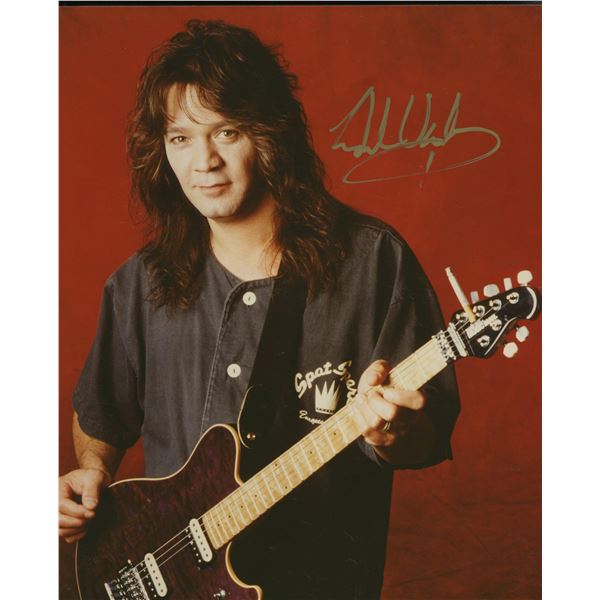 Van Halen signed photo