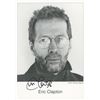Image 1 : Eric Clapton signed photo