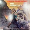 Image 1 : The Gauntlet cast signed sound track