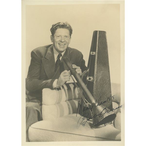 Vintage Bob Burns signed photo