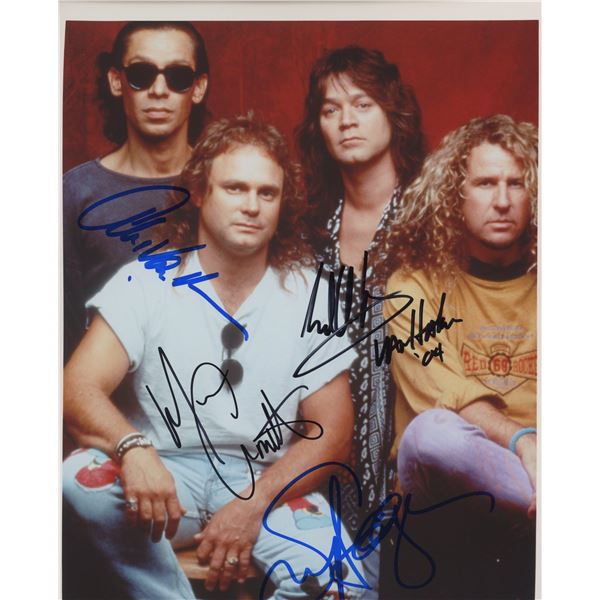Van Halen signed photo