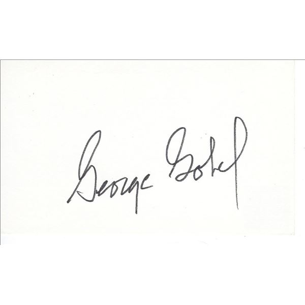 George Gobel original signature