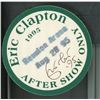 Image 1 : Eric Clapton signed After Show Sticker from 1995 concert