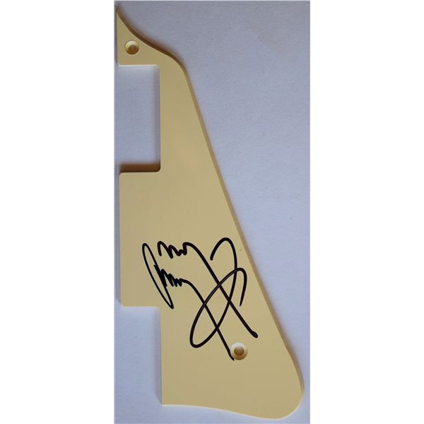 Jimmy Page signed pickguard