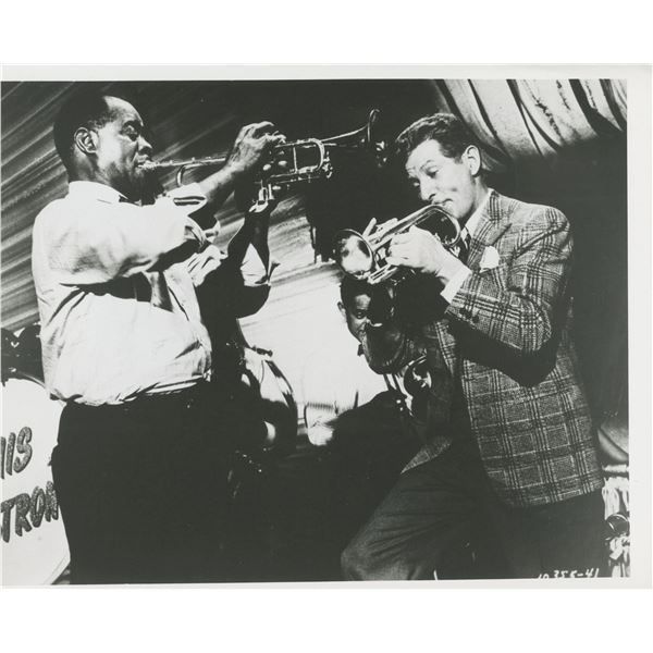 Louis Armstrong band signature cut