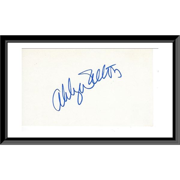 Abby Dalton original signature
