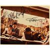 Image 1 : Robert Redford and Paul Newman signed movie still photo