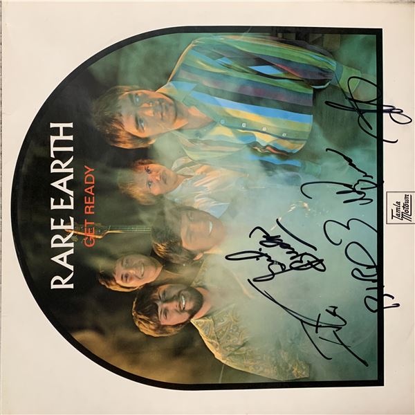 Rare Earth Get Ready signed album