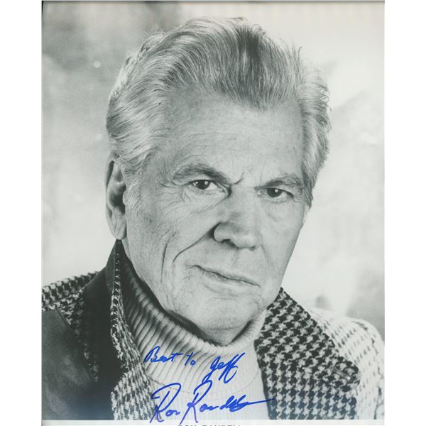 Ron Randell signed photo