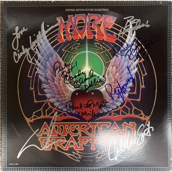 American Graffiti cast signed sound track