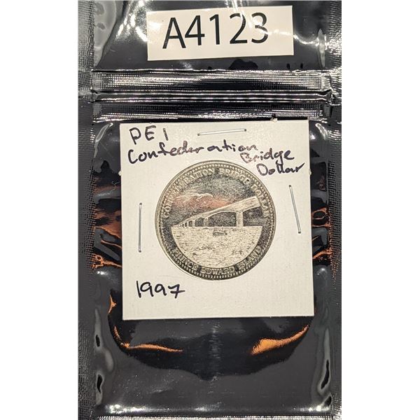 PEI Confederation Bridge Dollar 1997 (A4123)