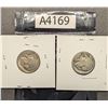 Image 1 : Two USA Buffalo Nickels (A4169)