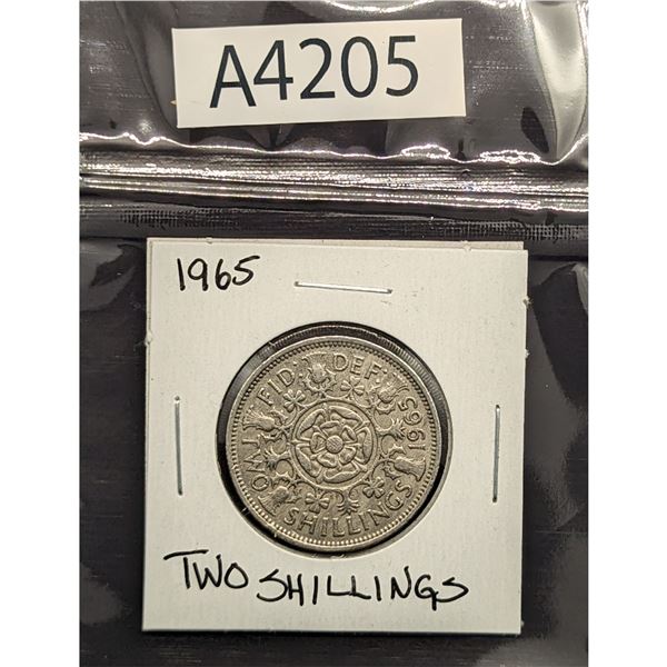 1965 Two Shillings (A4205)