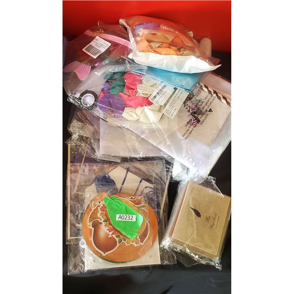 Miscellaneous Party Supplies (A0232)
