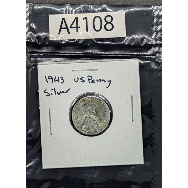 1943 US Silver Penny (A4108)