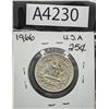 Image 1 : 1966 US Quarter (A4230)