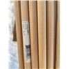 Image 1 : 1/2 in. x 1/2 in. x 96 in. Hemlock Wood Full Round Dowel , TWENTY PIECES