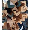Image 3 : ALEXANDRIA MOULDING 11/16" x 11/16" x 8' Oak Outside Corner Moulding, quantity of 32 pieces