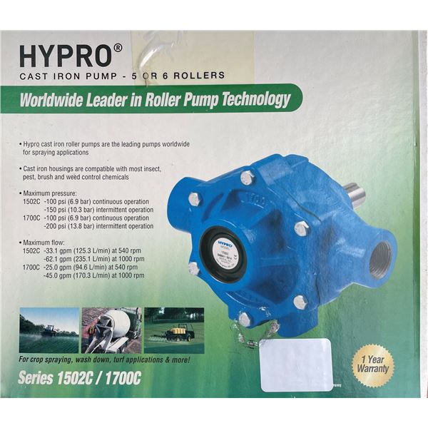 Hypro cast iron pump