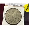 Image 2 : 1884 Silver Morgan Dollar