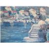 Image 2 : Harbor Villas by Jackie Framed Art - 30" x 24"