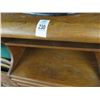 Image 2 : Wood Oak Cabinet w/Storage