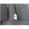 Image 2 : Charcoal Grey Sectional Sofa w/Storage Ottoman