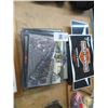 Image 2 : Framed Motorcycle Ralley Pictures and Harley Tins