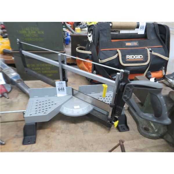 Stanley Miter Box Saw