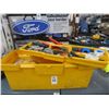Image 1 : Yellow Toolbox w/Contents