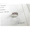 Image 2 : 14K YG Ruby & Diamond Ring 3.1 Gram - Retail Replacement Value $1,250.00