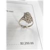 Image 2 : 14K YG Diamond Ring 5.6 Grams - Retail Replacement Value $2250.00