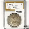 Image 1 : 1880-O Morgan Silver Dollar PGA MS64 Roll End