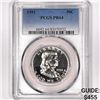 Image 1 : 1951 Franklin Half Dollar PCGS PR64