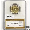 1988 $10 1/4oz American Gold Eagle PGA MS70