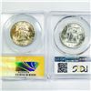 Image 2 : 1951, 1960 Set (2) Franklin Half Dollar  MS