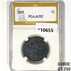 Image 1 : 1805 Draped Bust Large Cent PGA AU50