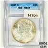 Image 1 : 1887-O Morgan Silver Dollar ICG MS64