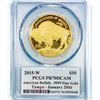 Image 2 : 2015-W $50 1 oz American Gold Buff PCGS PR70 DCAM