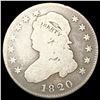 Image 1 : 1820 Capped Bust Quarter NICELY CIRCULATED