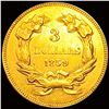 Image 2 : 1859 $3 Gold Piece UNCIRCULATED