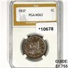 Image 1 : 1837 Large Cent PGA MS63