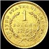 Image 2 : 1851 Rare Gold Dollar UNCIRCULATED