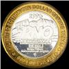 Image 2 : 1996 Reno 1oz Silver Gaming Token