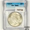 Image 1 : 1923-S Silver Peace Dollar ICG MS63