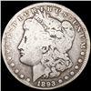 Image 1 : 1893-CC Morgan Silver Dollar NICELY CIRCULATED
