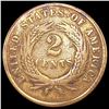 Image 2 : 1865 Two Cent Piece NICELY CIRCULATED