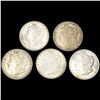 Image 1 : (5) Morgan Silver Dollars UNCIRCULATED