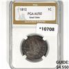Image 1 : 1812 Large Cent PGA AU50 Sm. Date